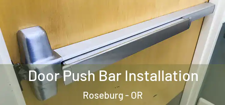 Door Push Bar Installation Roseburg - OR